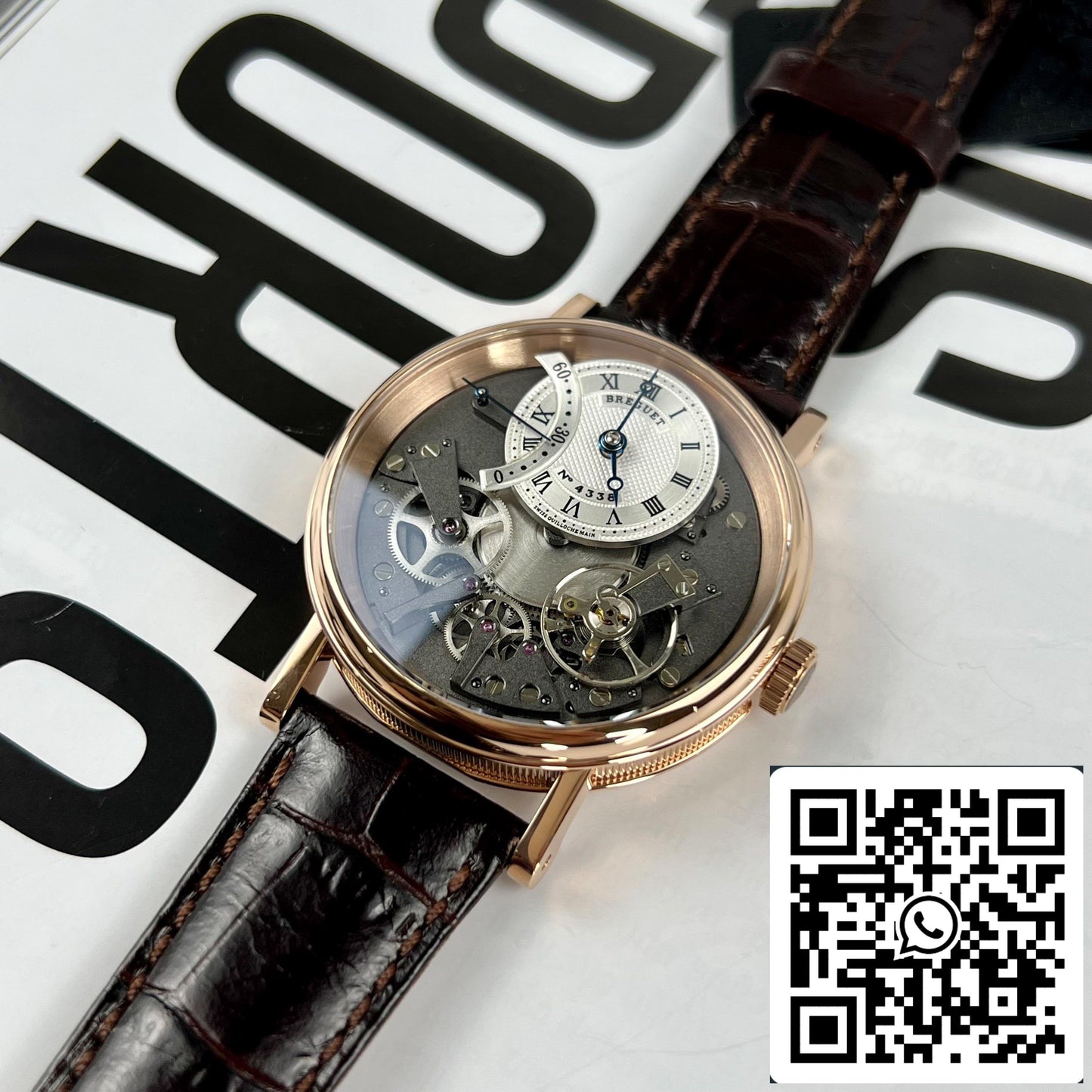 Breguet Tradition 7097BR/G1/9WU 1:1 Best Edition ZF Factory 18k Rose Gold US Replica Watch