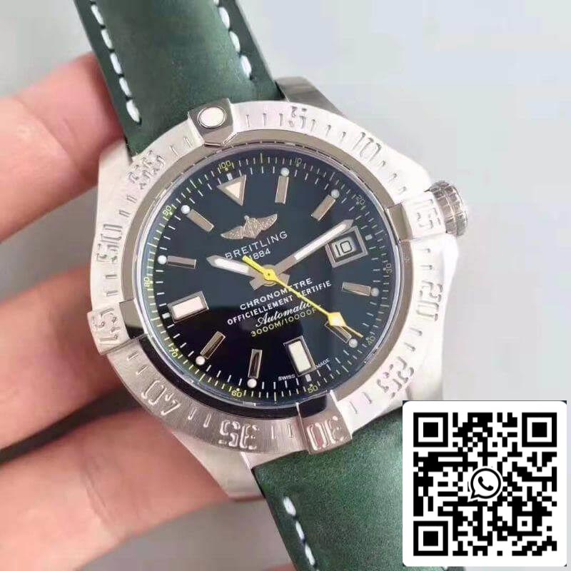 Breitling Avenger II A1733110/BC30/435X/A20BASA.1 GF Factory 1:1 Best Edition Swiss ETA2836 Dark Green Dial US Replica Watch