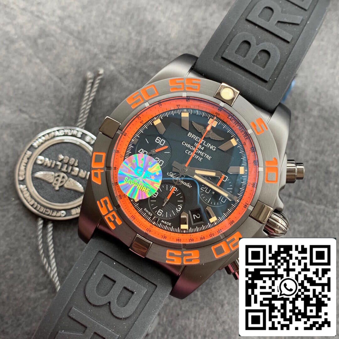 Breitling Chronomat B01 MB0111C2.BD07.153S.M20D.2 1:1 Best Edition GF Factory Black Dial US Replica Watch