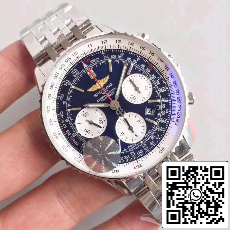 Breitling Navitimer 01 AB012012/BB01/447A JF Factory 1:1 Best Edition Swiss ETA7750 US Replica Watch