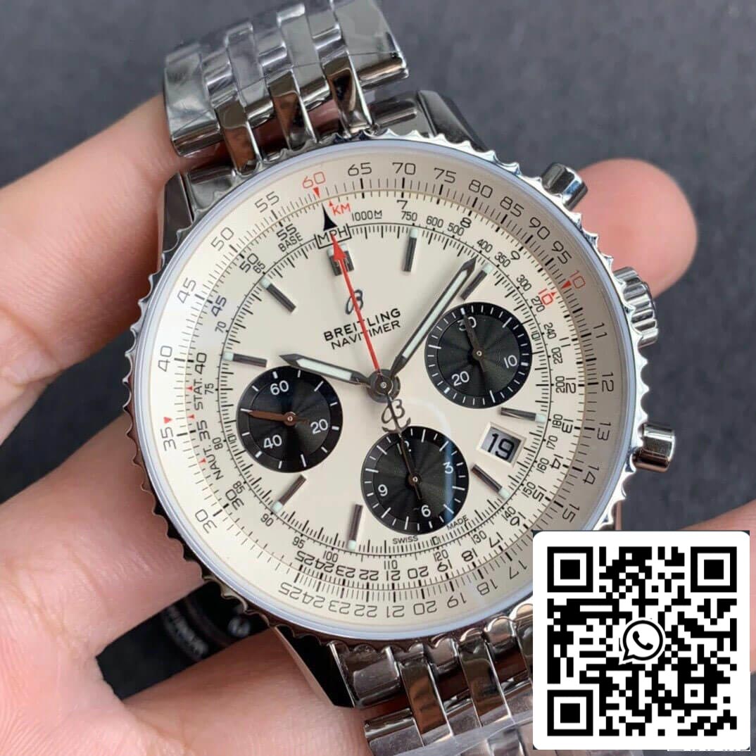 Breitling Navitimer 1 B01 AB0121211G1A1 1:1 Best Edition GF Factory Stainless Steel US Replica Watch