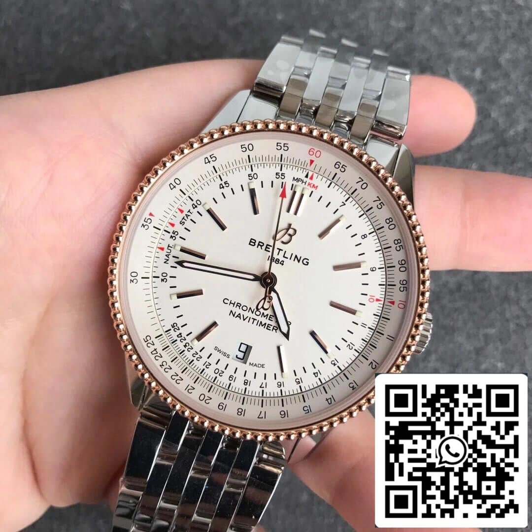 Breitling Navitimer 1 U17326211G1A1 1:1 Best Edition V7 Factory White Dial US Replica Watch