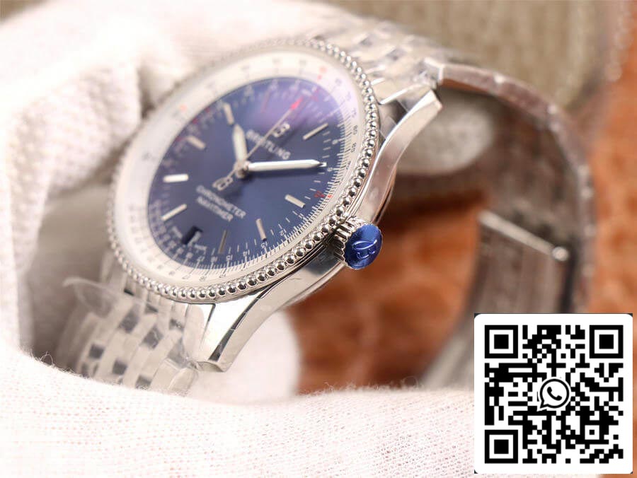 Breitling Navitimer Automatic 38 A17325211C1A1 1:1 Best Edition KOR Factory Blue Dial Swiss SW200 US Replica Watch