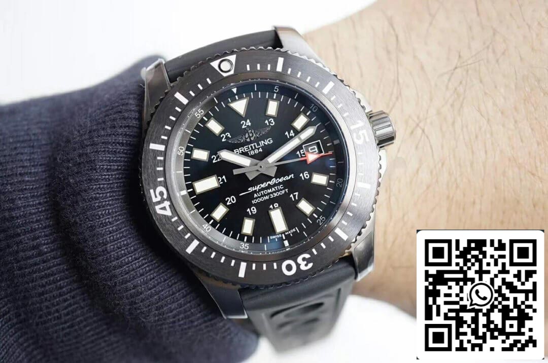 Breitling Superocean M1739313/BE92/227S/M20SS.1 1:1 Best Edition GF Factory Black Dial US Replica Watch