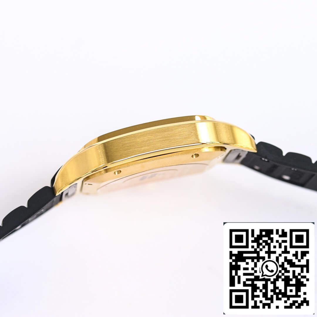 Cartier Santos WGSA0009 1:1 Best Edition GF Factory V2 Yellow Gold US Replica Watch