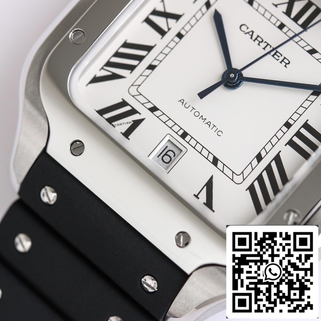 Cartier Santos WSSA0018 1:1 Best Edition GF Factory V2 Rubber Strap US Replica Watch