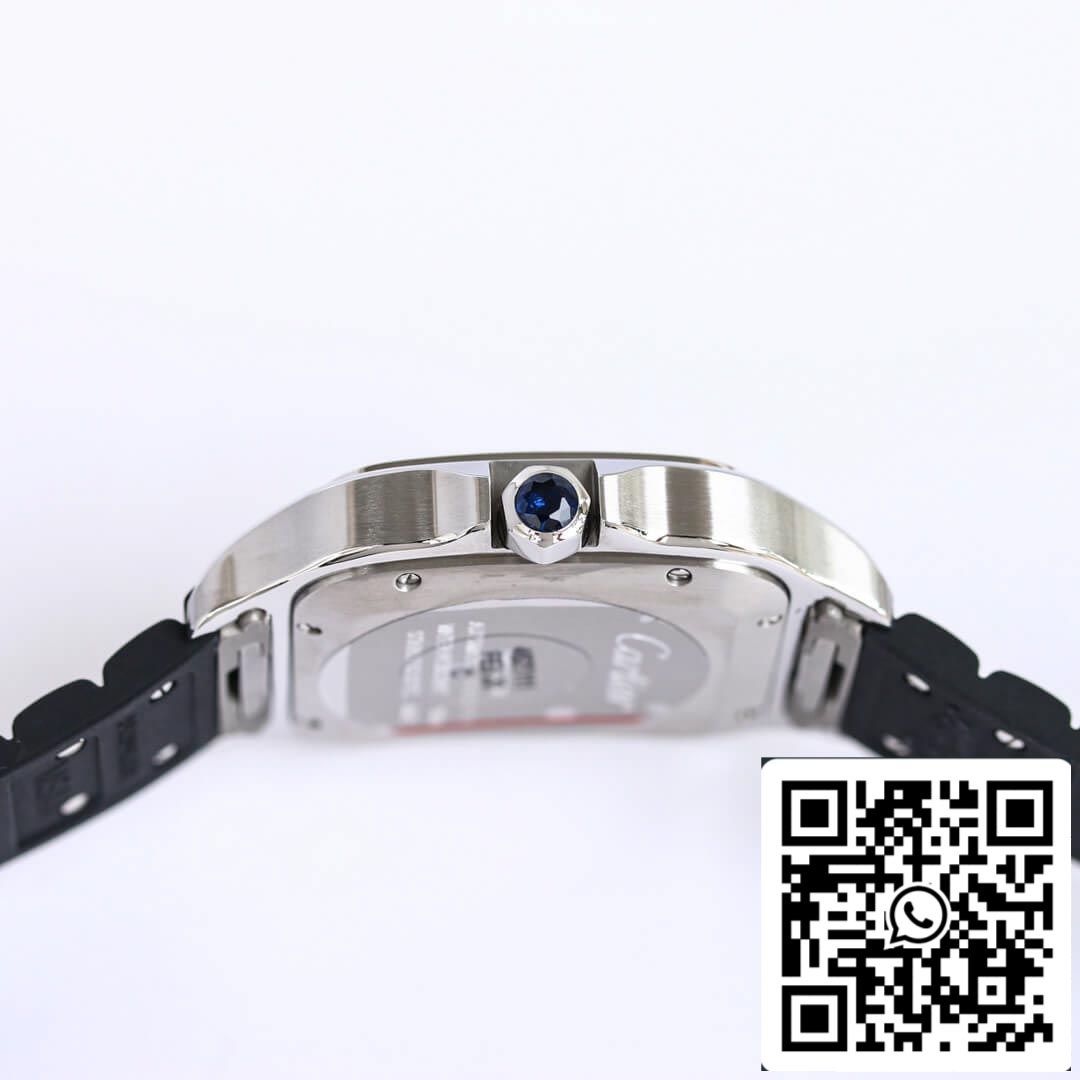 Cartier Santos WSSA0018 1:1 Best Edition GF Factory V2 Rubber Strap US Replica Watch