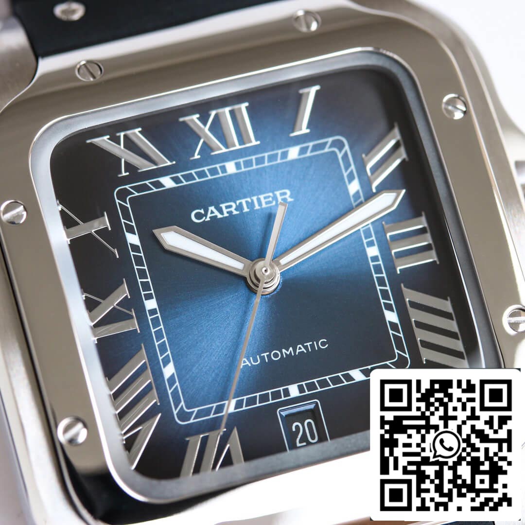 Cartier Santos WSSA0030 1:1 Best Edition GF Factory V2 Rubber Strap US Replica Watch