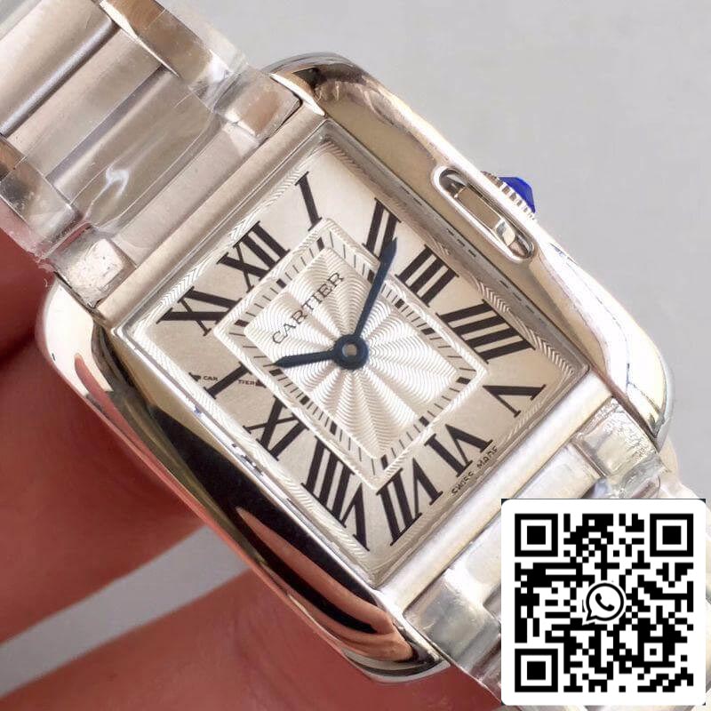 Cartier Tank Anglaise Ladies W5310022 1:1 Best Edition Swiss ETA2688 US Replica Watch