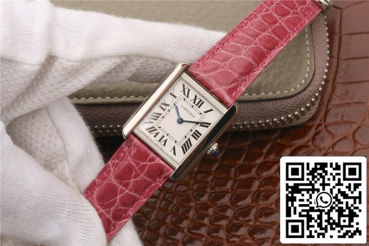 Cartier Tank Ladies 1:1 Best Edition K11 Factory Stainless Steel US Replica Watch