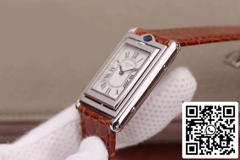 Cartier Tank Solo Ladies W5200025 1:1 Best Edition Swiss Ronda Quartz US Replica Watch