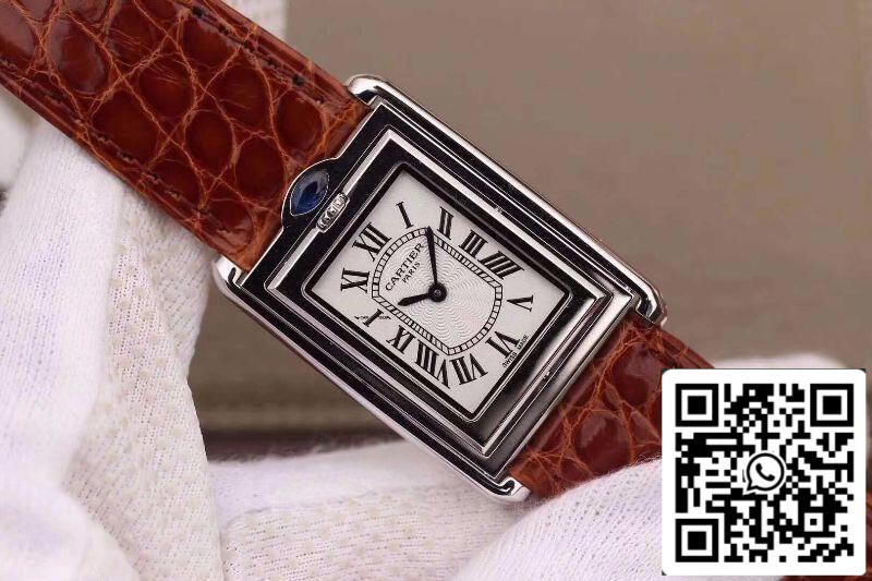 Cartier Tank Solo Ladies W5200025 1:1 Best Edition Swiss Ronda Quartz US Replica Watch