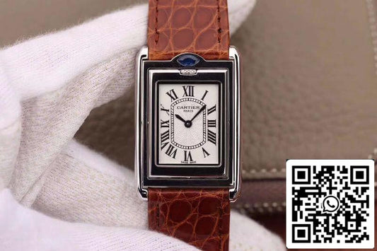 Cartier Tank Solo Ladies W5200025 1:1 Best Edition Swiss Ronda Quartz US Replica Watch