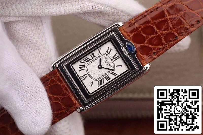 Cartier Tank Solo Ladies W5200025 1:1 Best Edition Swiss Ronda Quartz US Replica Watch