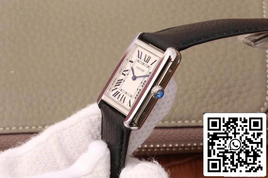 Cartier Tank Solo W5200005 JF Factory 1:1 Best Edition Swiss Ronda Quartz US Replica Watch