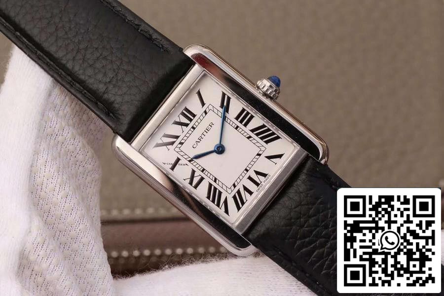 Cartier Tank Solo W5200005 JF Factory 1:1 Best Edition Swiss Ronda Quartz US Replica Watch