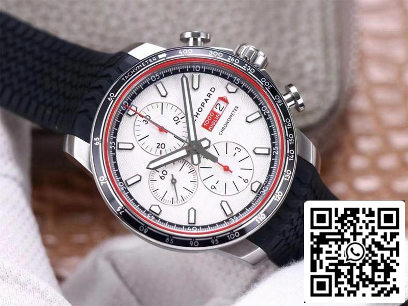 Chopard Classic Racing Chronograph 168571-3002 1:1 Best Edition V7 Factory White Dial US Replica Watch