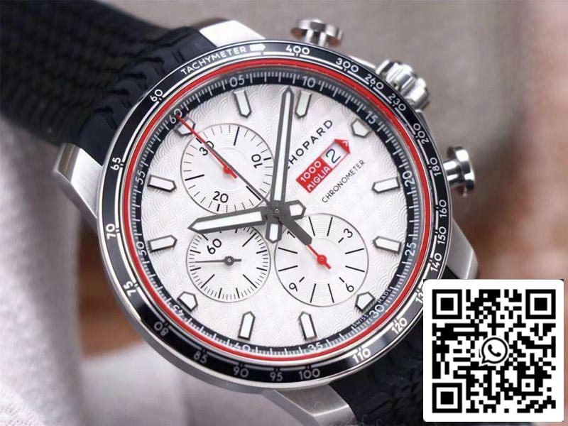 Chopard Classic Racing Chronograph 168571-3002 1:1 Best Edition V7 Factory White Dial US Replica Watch