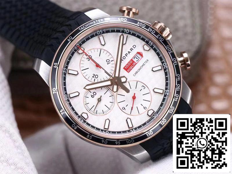 Chopard Classic Racing Chronograph 168571-6001 1:1 Best Edition V7 Factory White Dial US Replica Watch