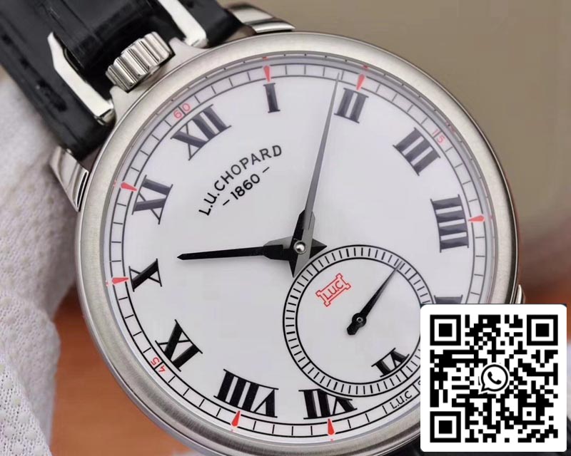 Chopard L.U.C 161923-1001 1:1 Best Edition White Dial Swiss L.U.C EHG US Replica Watch