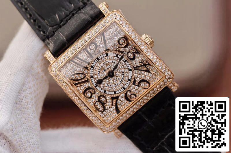 Franck Muller Master Square Ladies 6002 M QZ D GF Factory 1:1 Best Edition Swiss Quartz US Replica Watch