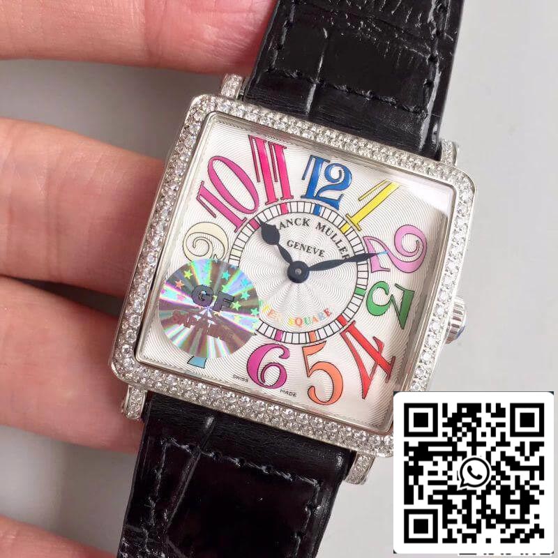 Franck Muller Master Square Ladies 6002 M QZ R GF Factory 1:1 Best Edition Swiss Quartz US Replica Watch