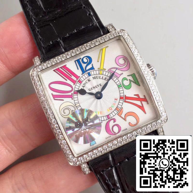 Franck Muller Master Square Ladies 6002 M QZ R GF Factory 1:1 Best Edition Swiss Quartz US Replica Watch