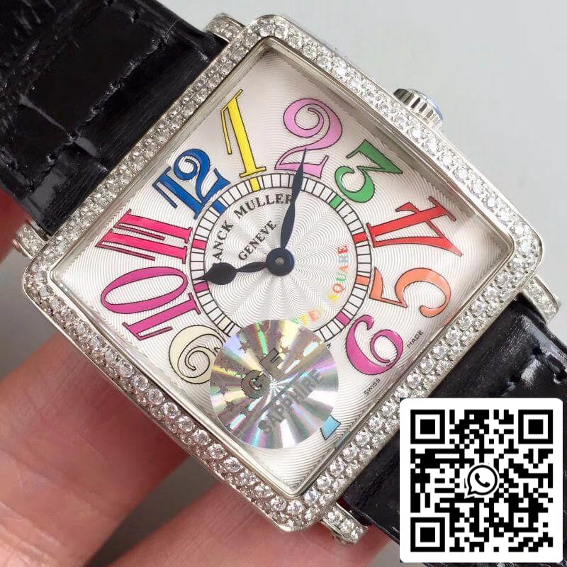 Franck Muller Master Square Ladies 6002 M QZ R GF Factory 1:1 Best Edition Swiss Quartz US Replica Watch