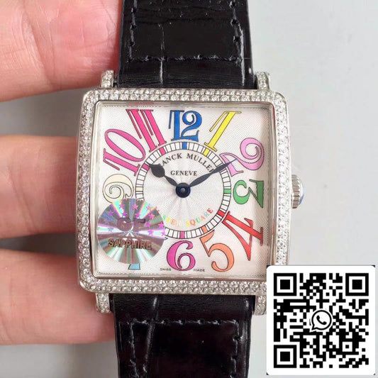 Franck Muller Master Square Ladies 6002 M QZ R GF Factory 1:1 Best Edition Swiss Quartz US Replica Watch