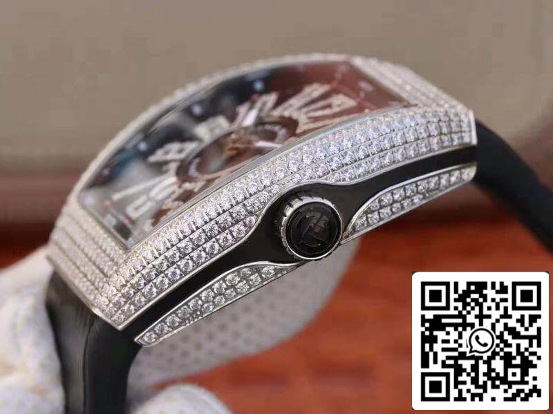 Franck Muller Vanguard V45.SC.DT.D.NBR.CD.5N.NR 1:1 Best Edition Swiss ETA2824-2 US Replica Watch