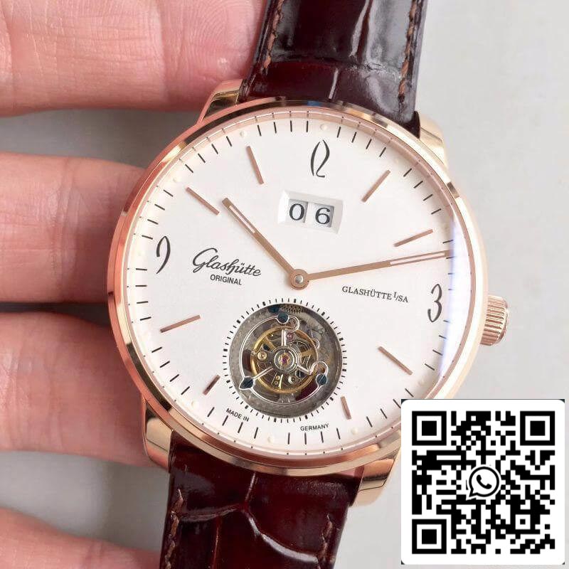 Glashutte Original Senator Excellence Tourbillon 1:1 Best Edition Swiss ETA94-03 US Replica Watch