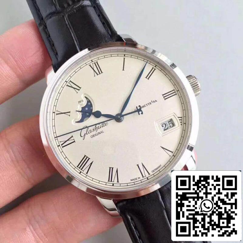 Glashutte Senator 100-04-32-12-04 GF Factory 1:1 Best Edition Swiss ETA100-04 US Replica Watch