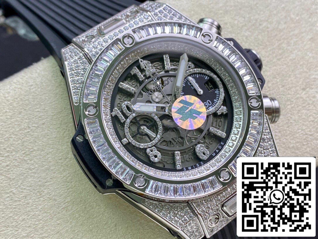 Hublot BIG BANG 421.NX.1170.RX.0904 1:1 Best Edition ZF Factory Diamond Case US Replica Watch