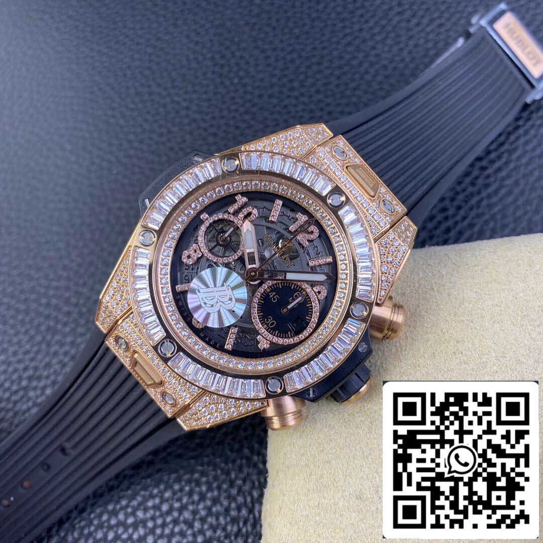 Hublot BIG BANG Unico 421.OX.1180.RX.0904 1:1 Best Edition BB Factory Diamond Case US Replica Watch