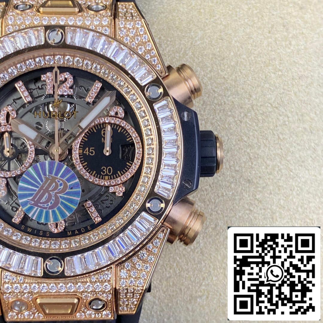 Hublot BIG BANG Unico 421.OX.1180.RX.0904 1:1 Best Edition BB Factory Diamond Case US Replica Watch