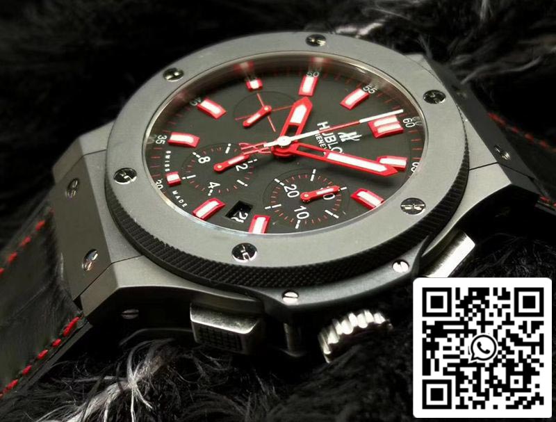 Hublot Big Bang 301.CI.1123.GR 1:1 Best Edition V6 Factory Black Ceramic Swiss HUB4100 US Replica Watch