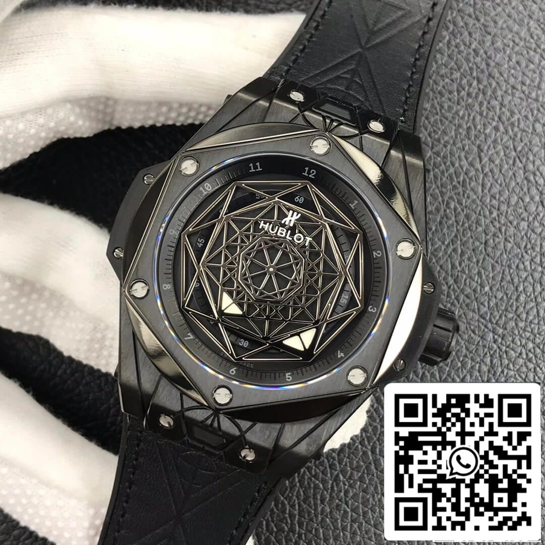 Hublot Big Bang 415.CX.1112.VR.MXM18 1:1 Best Edition WWF Factory Black Dial US Replica Watch