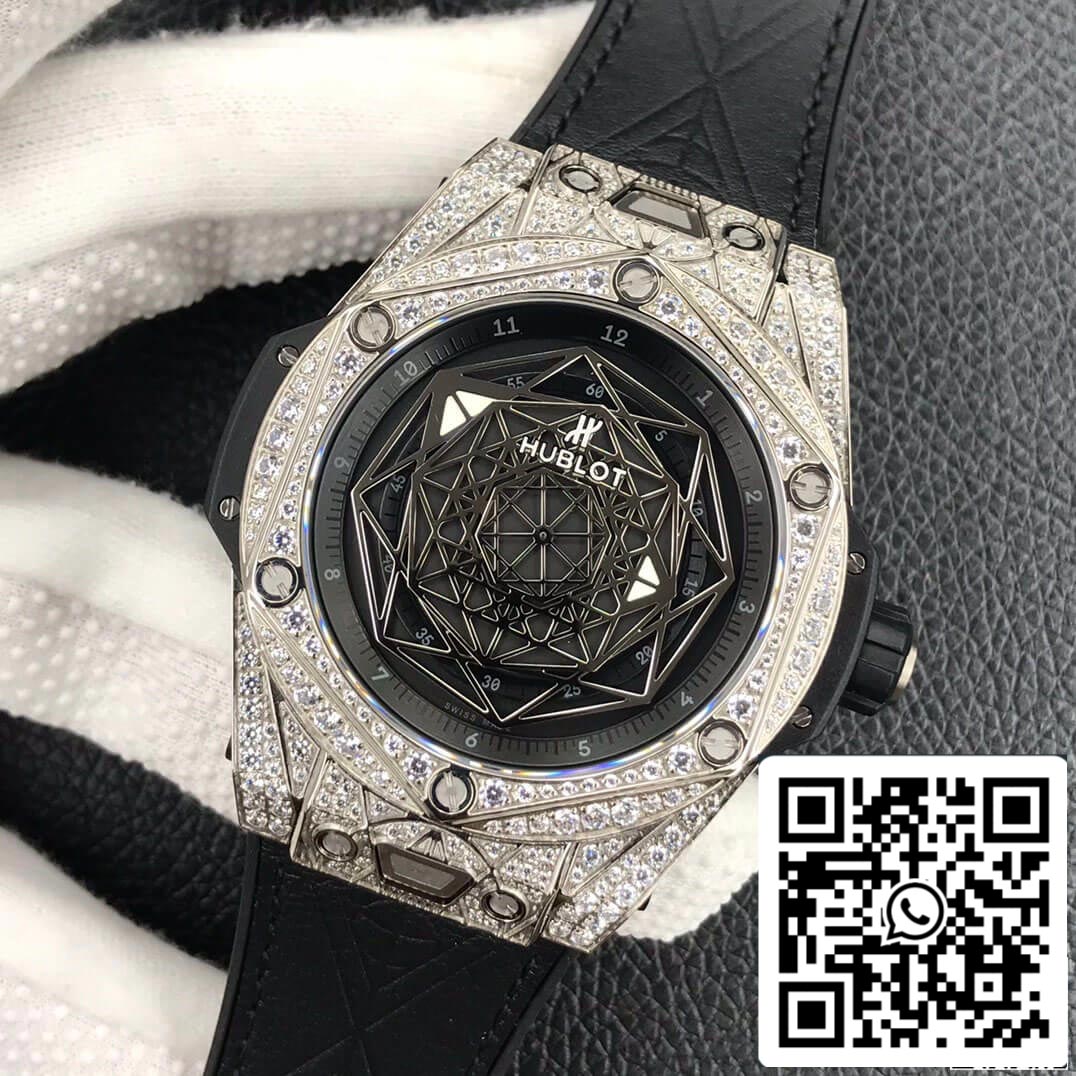 Hublot Big Bang 415.NX.1112.VR.1704.MXM17 1:1 Best Edition WWF Factory Black Dial US Replica Watch