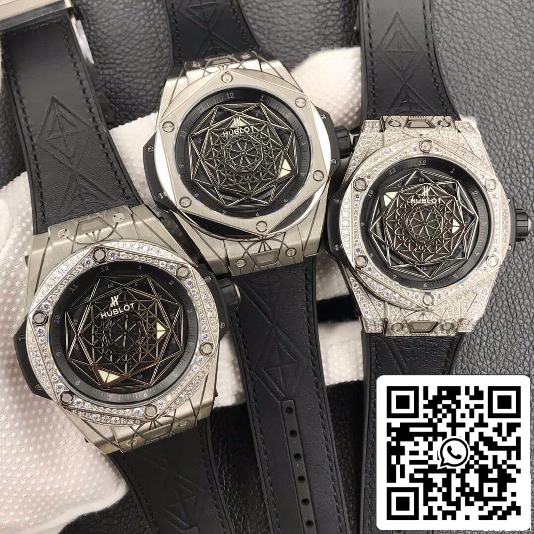 Hublot Big Bang 415.NX.1112.VR.1704.MXM17 1:1 Best Edition WWF Factory Black Dial US Replica Watch