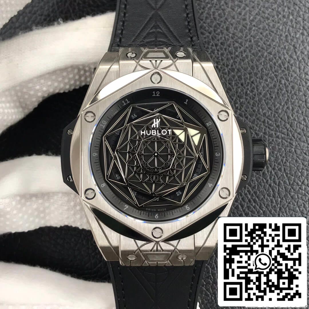 Hublot Big Bang 415.NX.1112.VR.MXM16 1:1 Best Edition WWF Factory Black Dial US Replica Watch