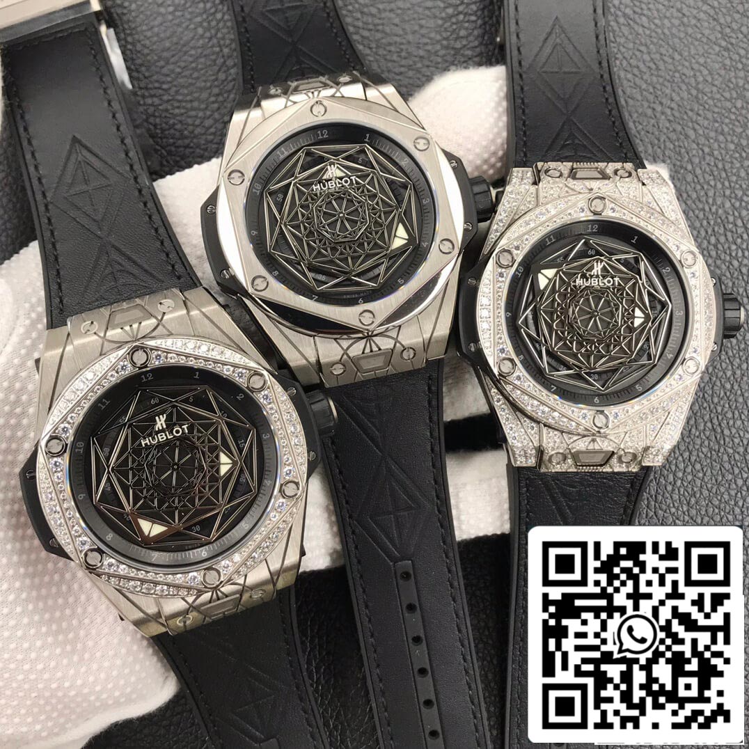 Hublot Big Bang 415.NX.1112.VR.MXM16 1:1 Best Edition WWF Factory Black Dial US Replica Watch