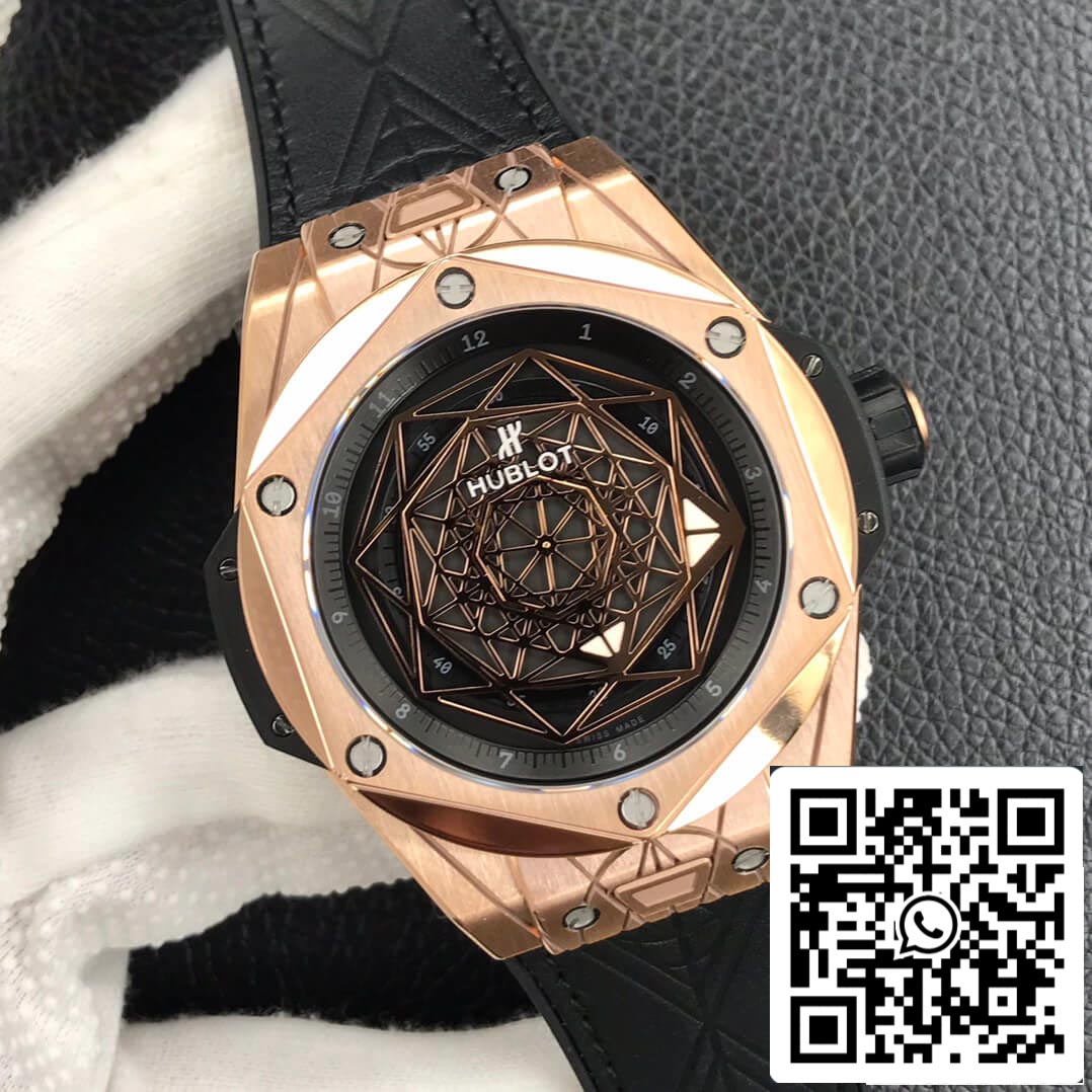 Hublot Big Bang 415.OX.1118.VR.MXM17 1:1 Best Edition WWF Factory Gold Dial US Replica Watch