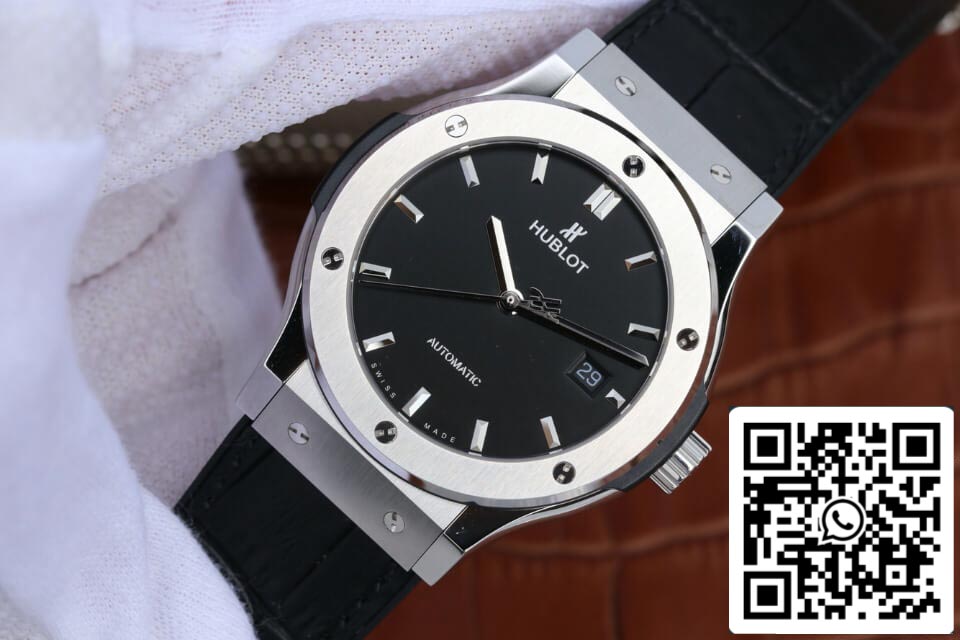 Hublot Classic Fusion 511.NX.1171.LR 1:1 Best Edition JJ Factory Black Dial US Replica Watch