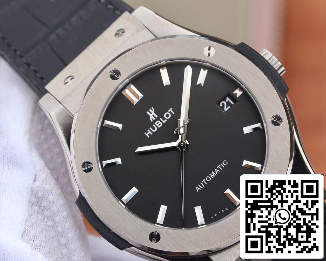 Hublot Classic Fusion 511.NX.1171.LR 1:1 Best Edition WWF Factory Black Dial US Replica Watch