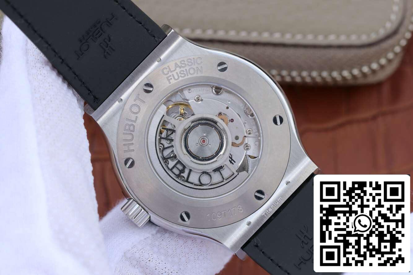 Hublot Classic Fusion 511.NX.7071.LR 1:1 Best Edition JJ Factory Titanium Metal US Replica Watch