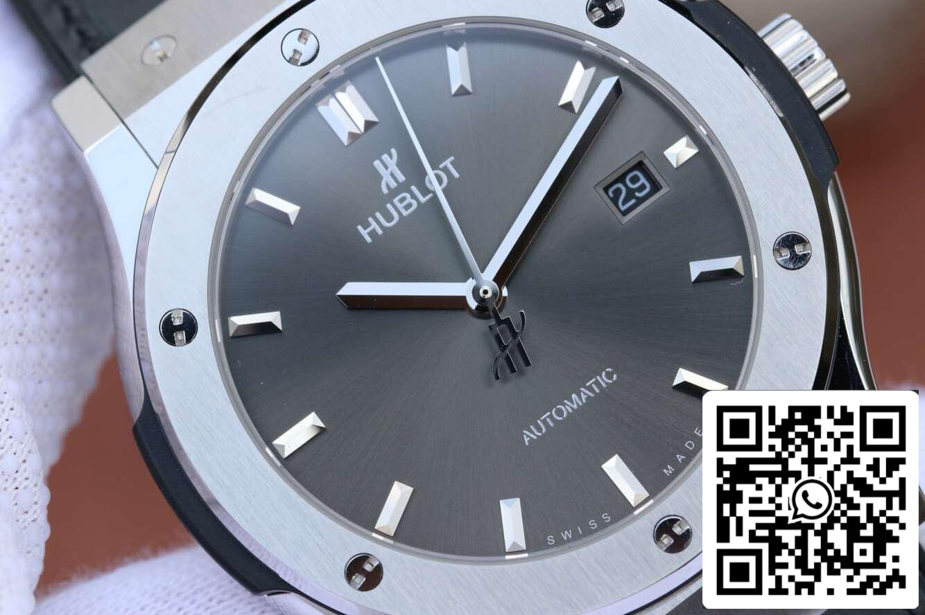 Hublot Classic Fusion 511.NX.7071.LR 1:1 Best Edition JJ Factory Titanium Metal US Replica Watch