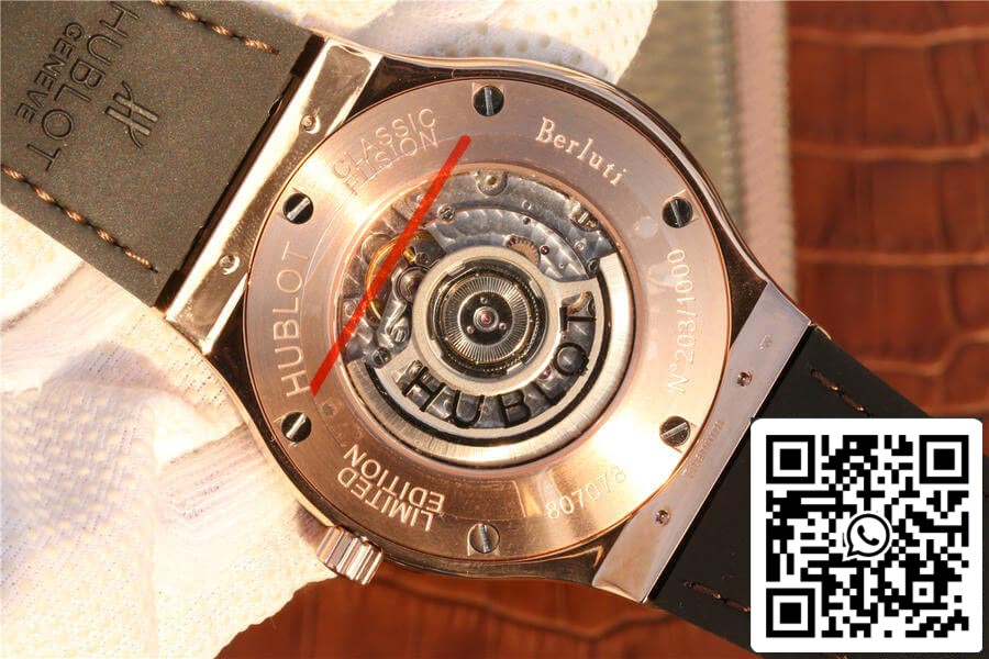 Hublot Classic Fusion 511.OX.0500.VR.BER16 1:1 Best Edition TW Factory Cowhide Dial US Replica Watch