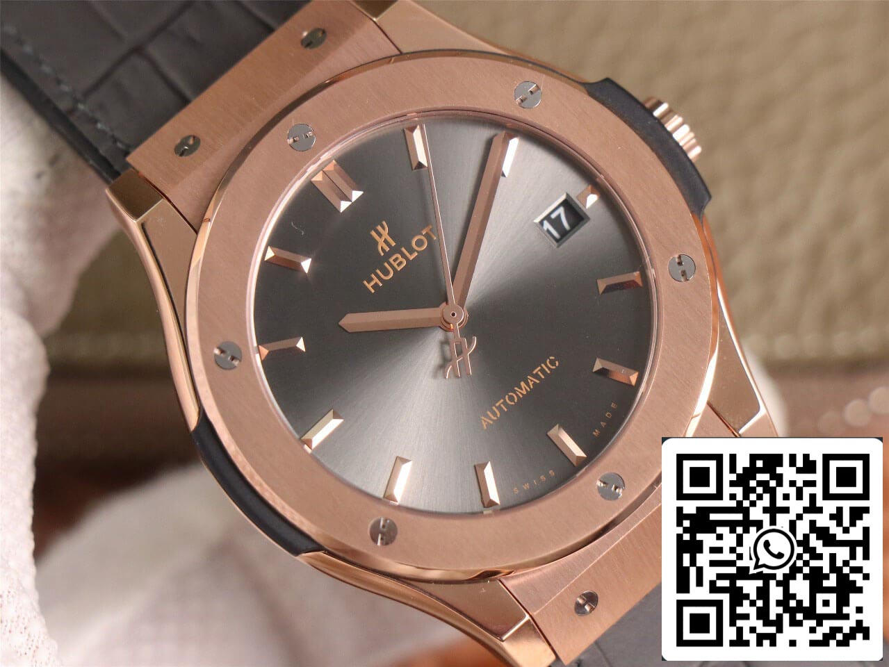 Hublot Classic Fusion 511.OX.7081.LR 1:1 Best Edition WWF Factory Dark Gray Dial US Replica Watch