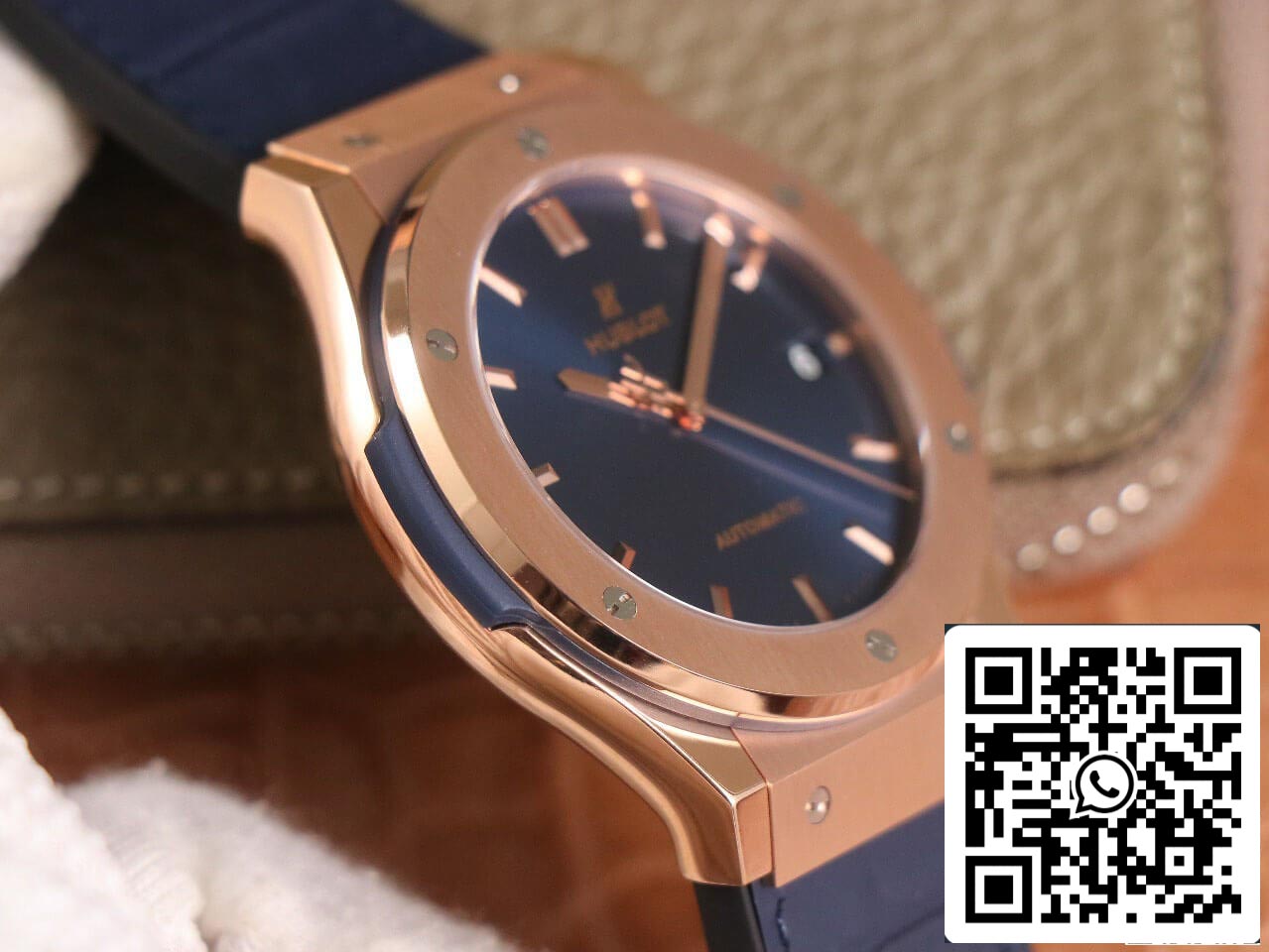 Hublot Classic Fusion 511.OX.7180.LR 1:1 Best Edition WWF Factory Rose Gold US Replica Watch