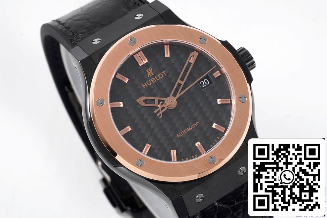 Hublot Classic Fusion 542.CO.1780.RX 1:1 Best Edition GS Factory Rose Gold Bezel US Replica Watch